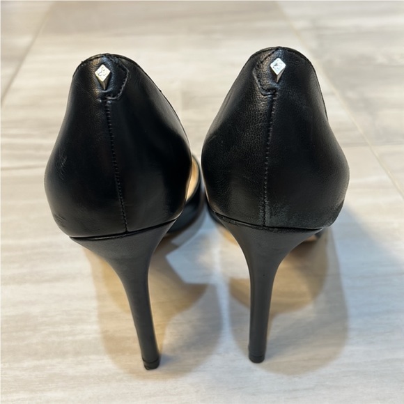 Sam Edelman | Black Leather Heels - Picture 2 of 7